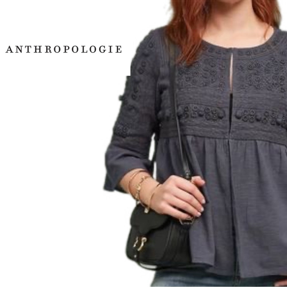 Velvet by Graham & Spencer Embroidered Bohemian Over Coat